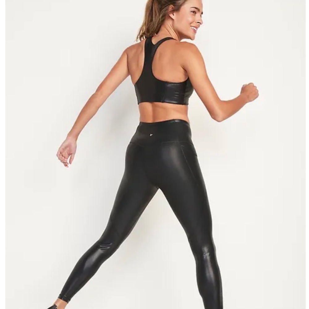 High-waisted powersoft 7/8 side-pocket leggings